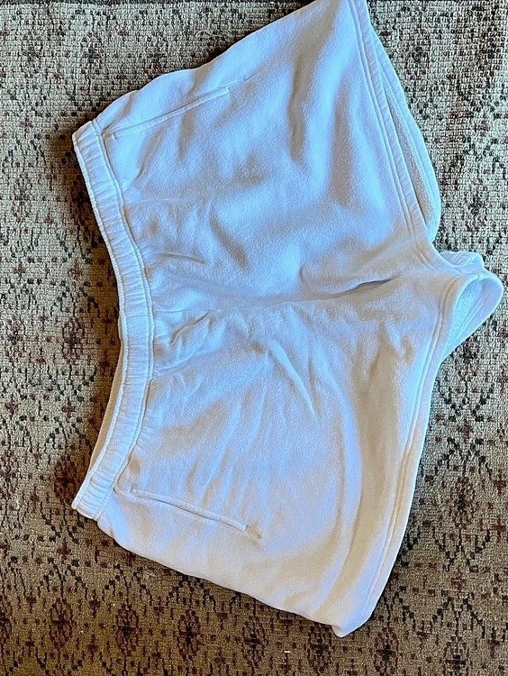 Offline By Aerie Cloud Fleece Short White XXL Athletic Shorts Like New